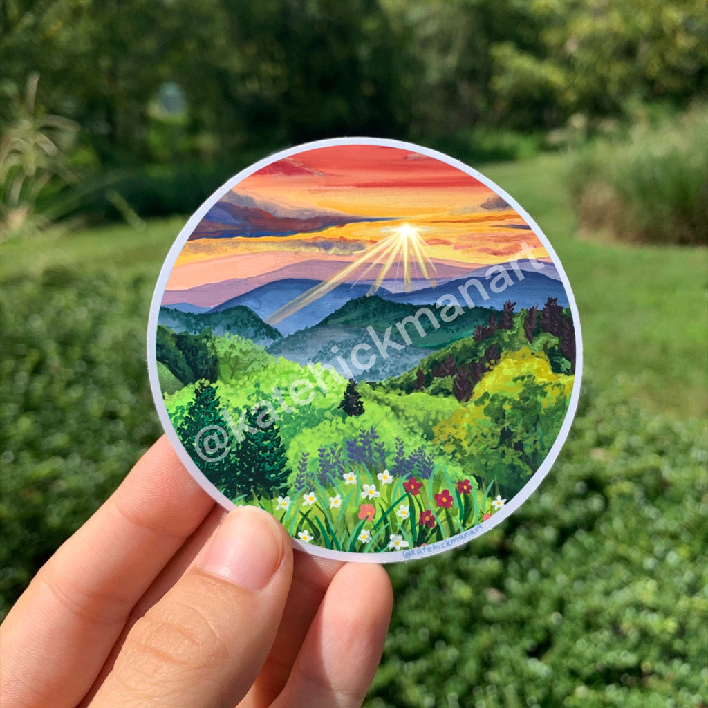 Smoky Mountains National Park Sticker