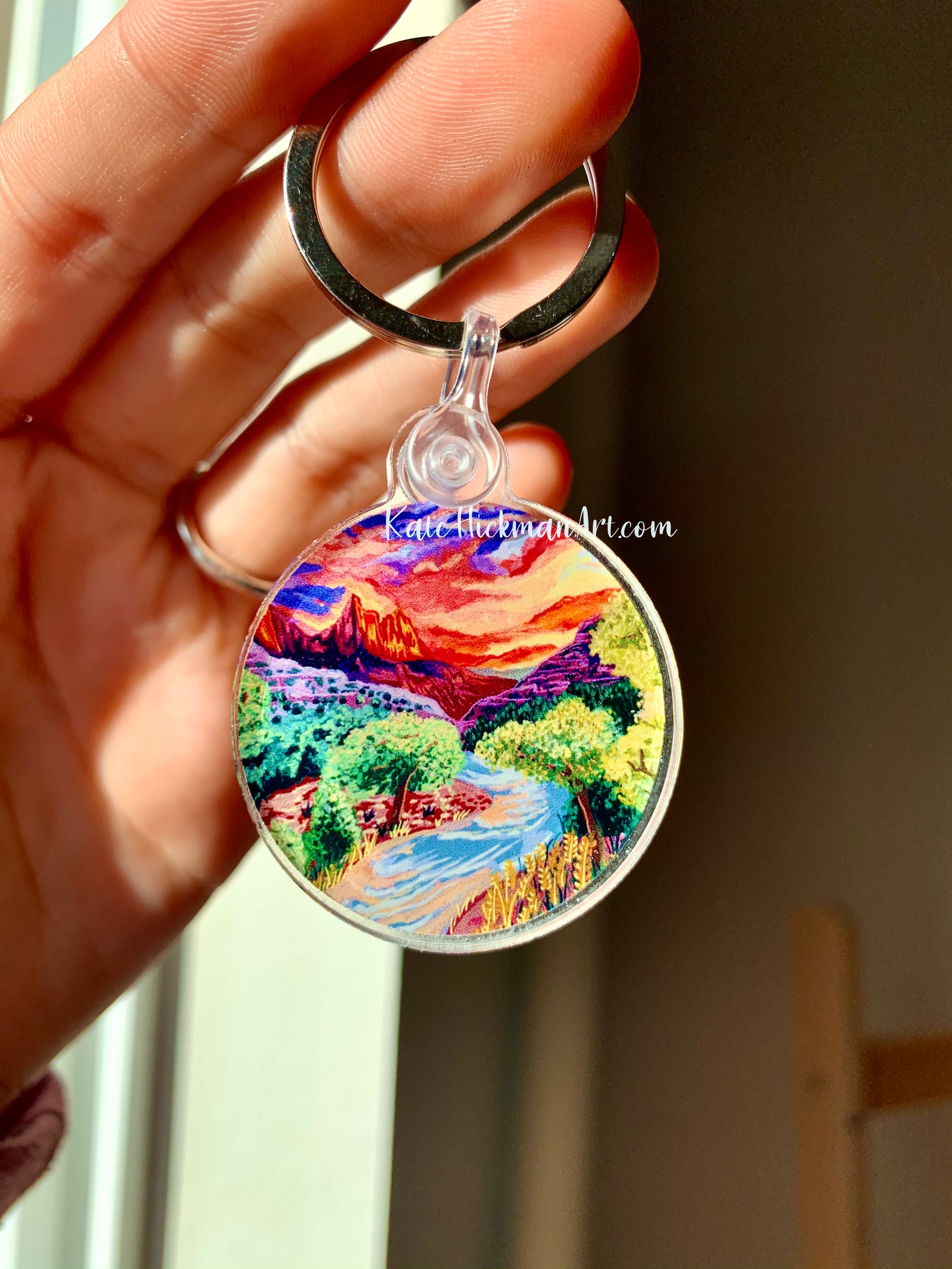 Zion National Park Keychain