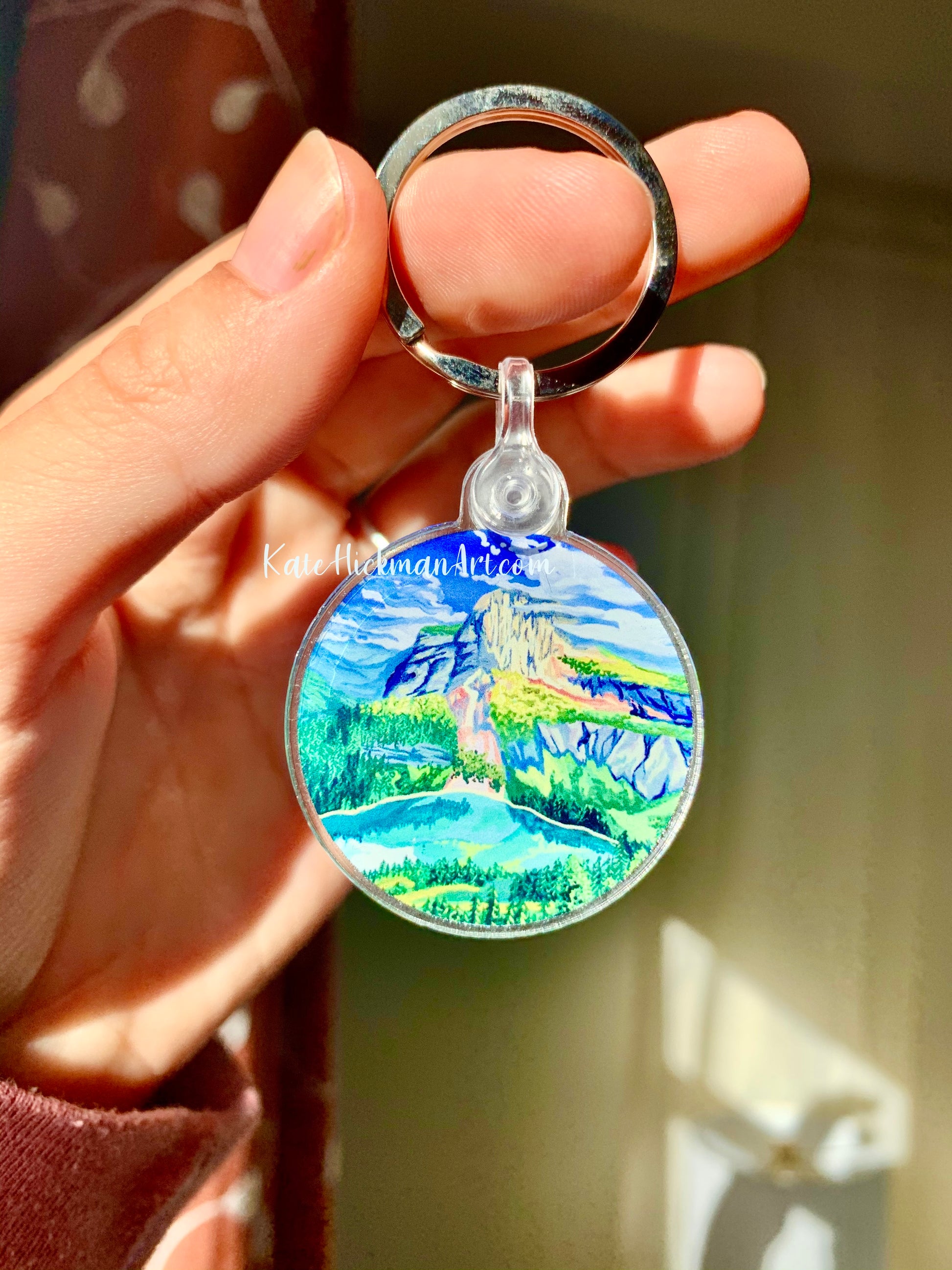 Glacier National Park Keychain