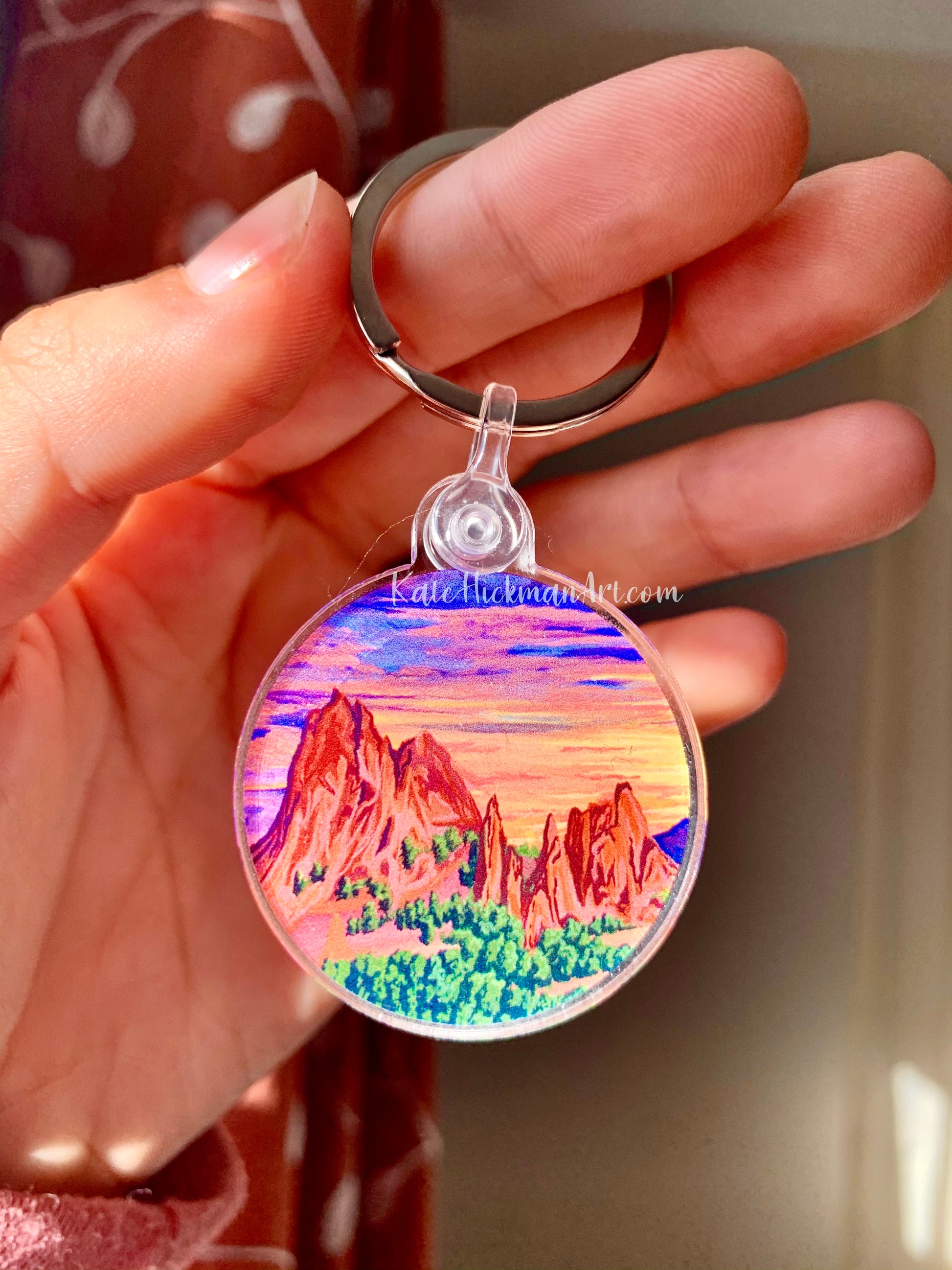 Garden of the Gods Keychain