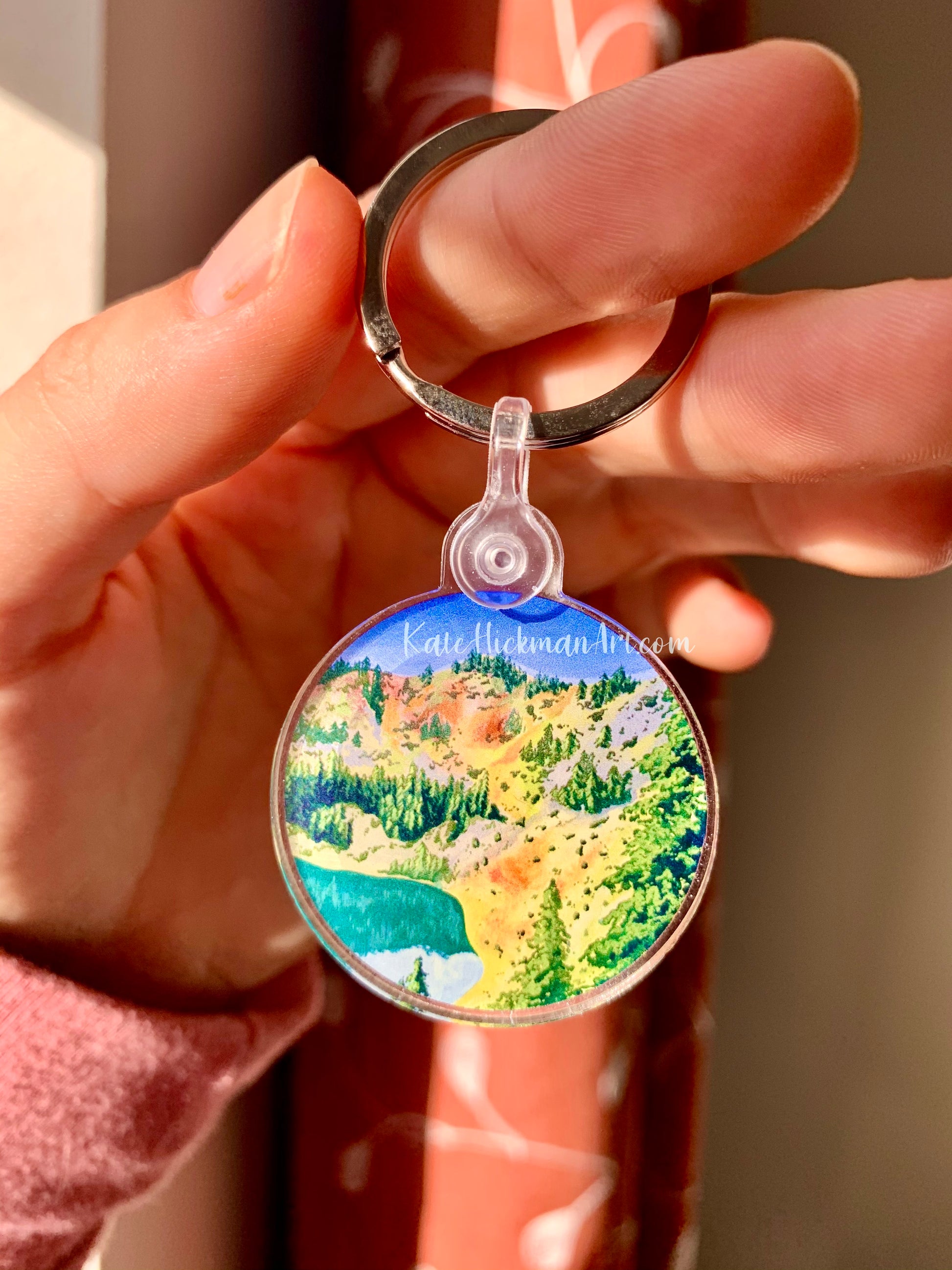 Olympic National Park Keychain