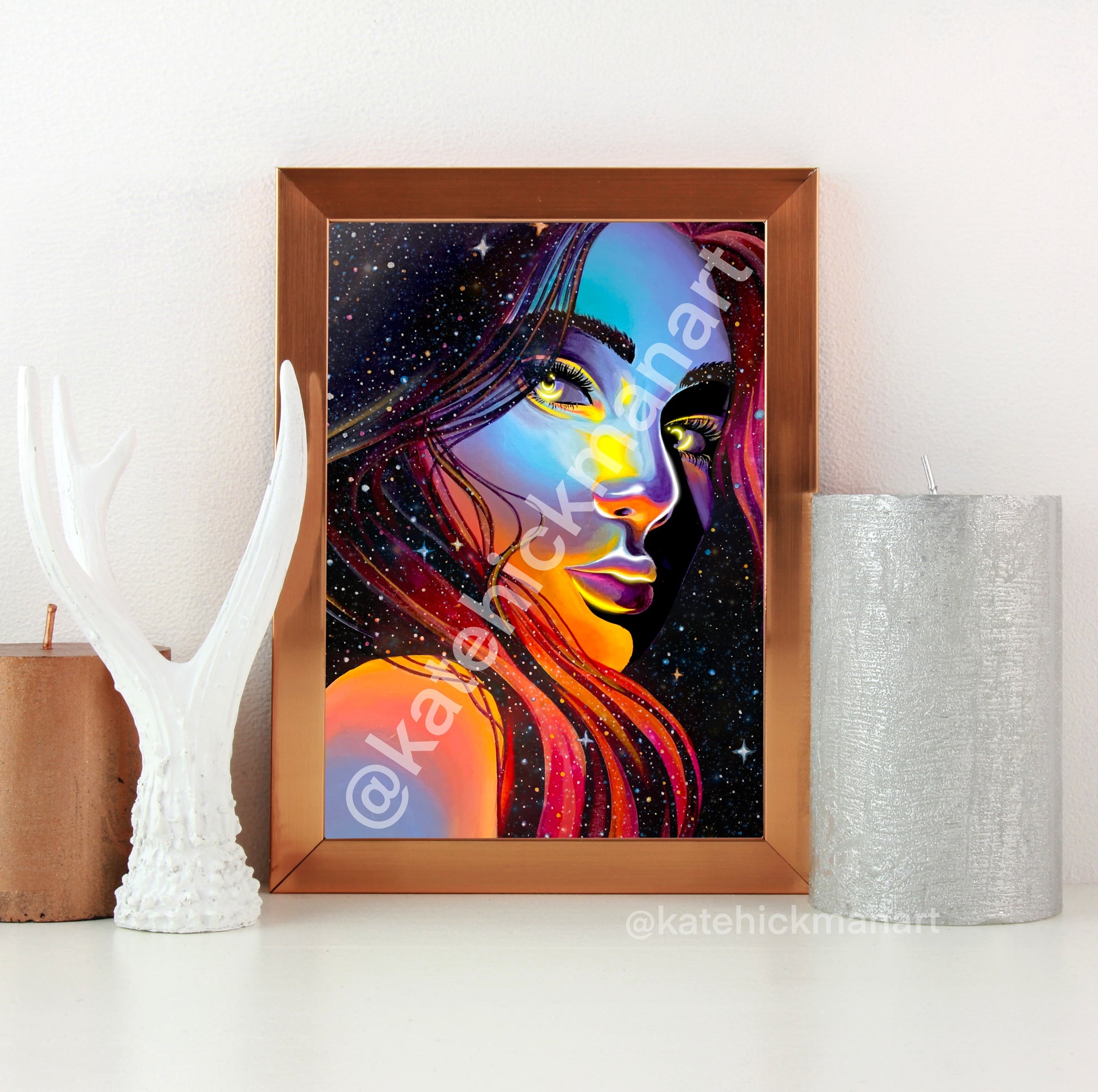 God is A Woman Print