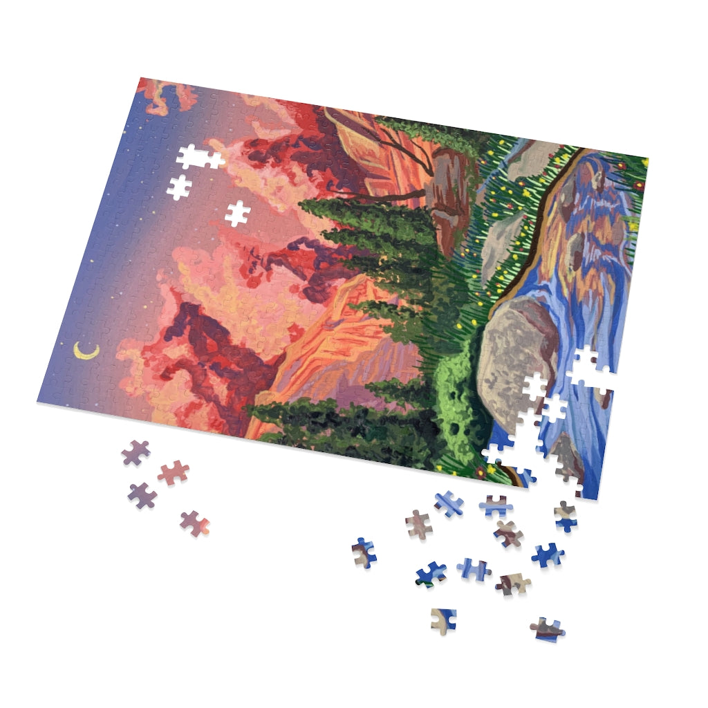 Rocky Mountains Jigsaw Puzzle (500 pcs)