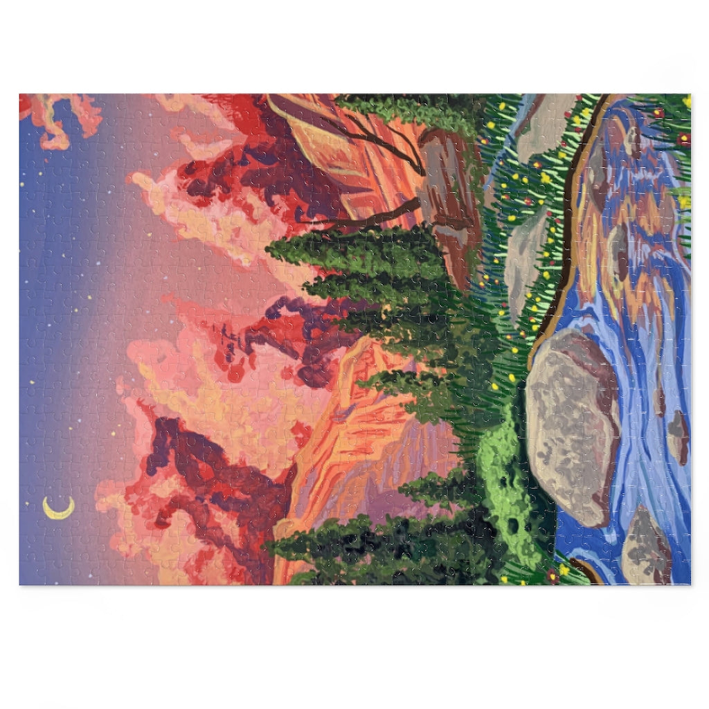 Rocky Mountains Jigsaw Puzzle (500 pcs)