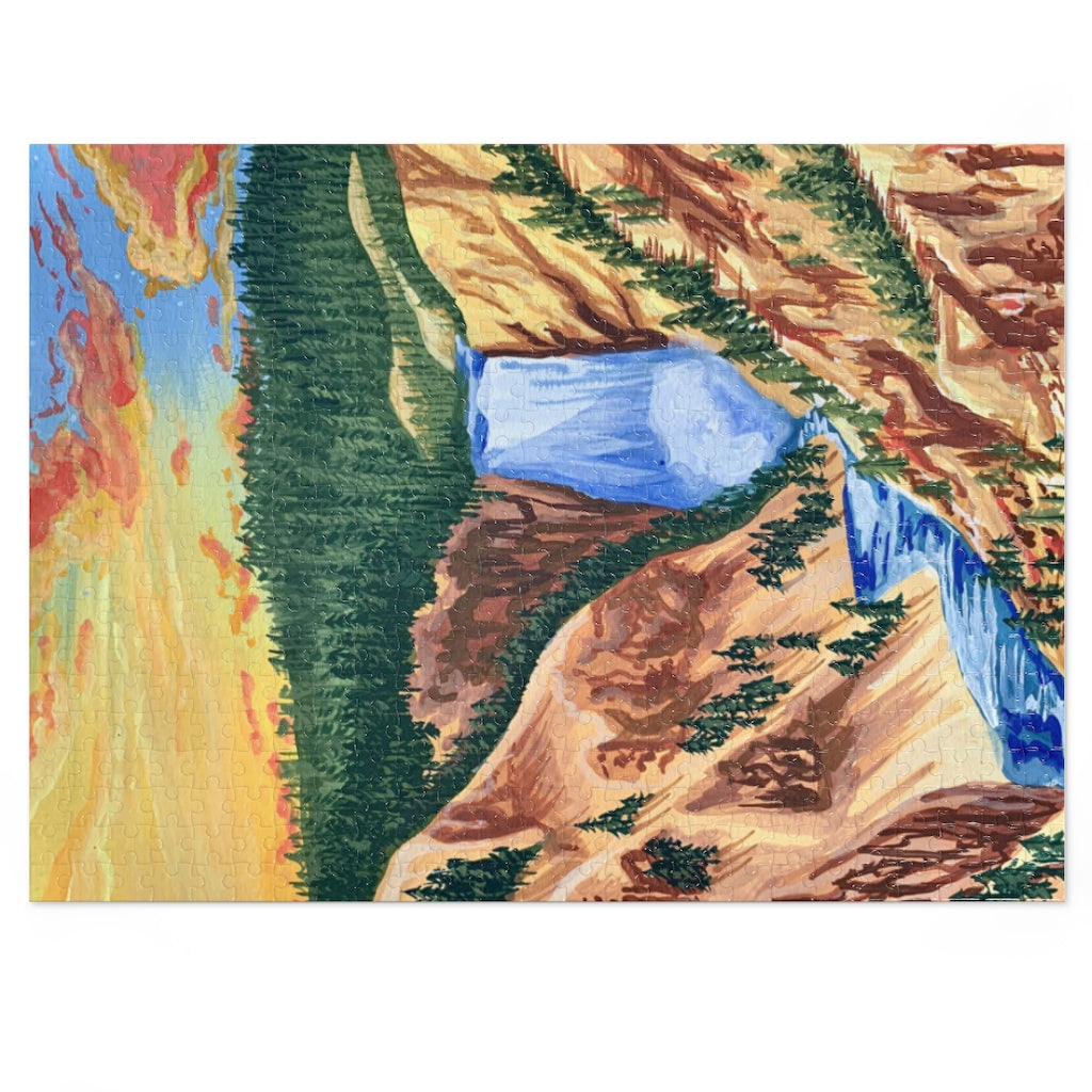 Yellowstone Jigsaw Puzzle (500 pcs)