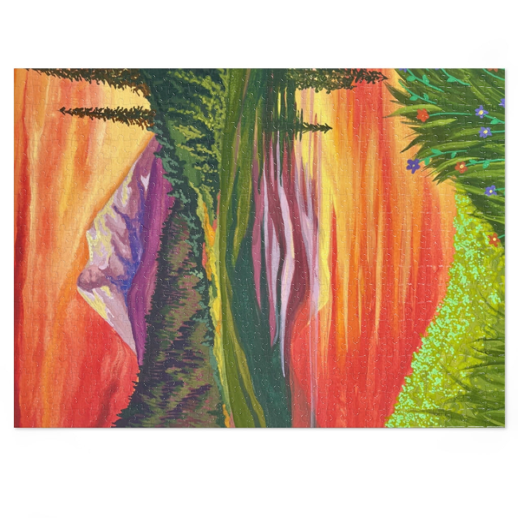 Mount Rainier Jigsaw Puzzle (500 pcs)