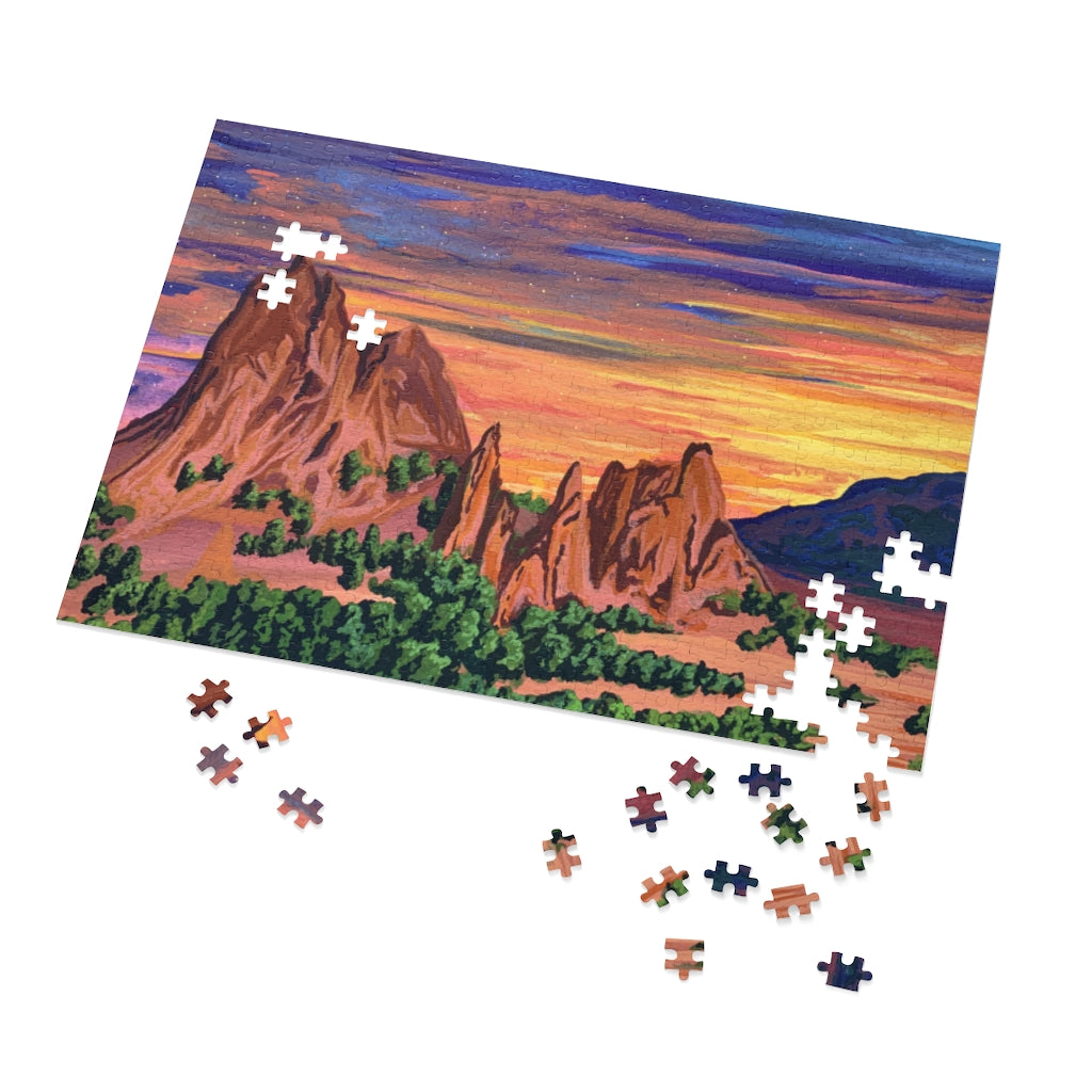 Garden of the Gods Jigsaw Puzzle (500 pcs)